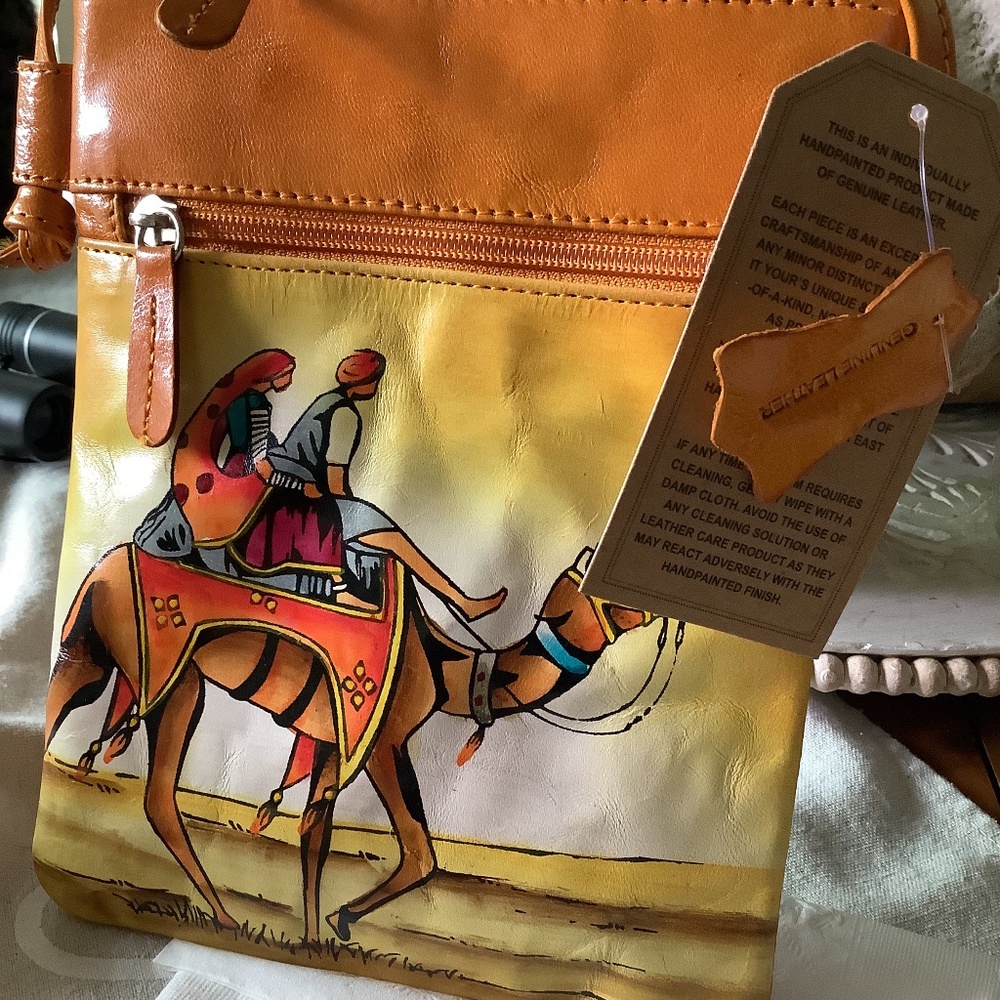 Genuine Leather Crossbody Bag